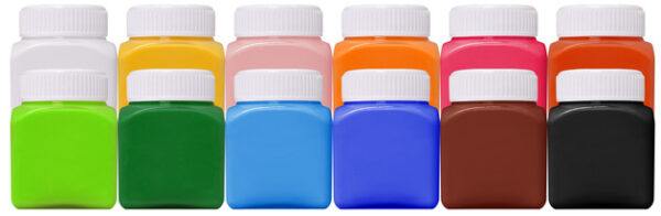 TINTA GUACHE 12 CORES - 15ML