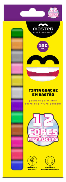 KIT GUACHE BASTÃO - 2UN CADA, 8UN TOTAL