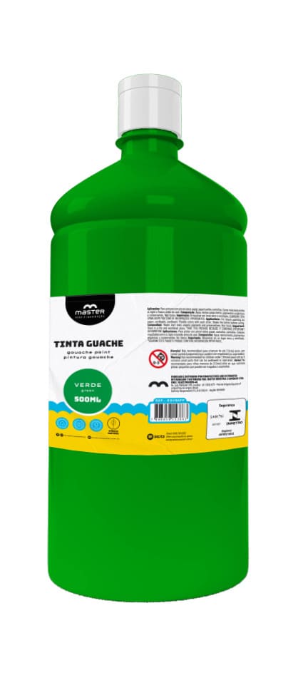 KIT GUACHE 500 ML - 2UN CADA, 12UN TOTAL - Imagem 4