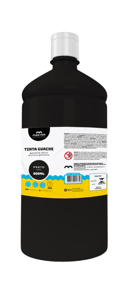 KIT GUACHE 500 ML - 2UN CADA, 12UN TOTAL - Imagem 6